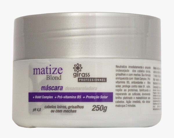 Mascara Matizadora Girass 250g