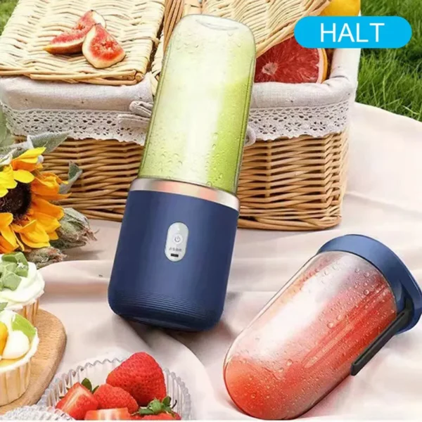 Apresentamos a Garrafa Handheld Elétrica Liquidificador, um dispositivo multifuncional que redefine a praticidade na preparação de sucos frescos, smoothies e alimentos processados. Equipado com 6 lâminas de alta performance, este liquidificador portátil oferece eficiência e versatilidade. Ideal para quem busca praticidade, a Garrafa Handheld Elétrica funciona como um espremedor multifuncional, permitindo a criação de sucos frescos e smoothies de forma rápida e conveniente. Além disso, sua capacidade e design compacto tornam-no perfeito para uso em movimento. Seja você um entusiasta de alimentação saudável ou alguém com uma agenda agitada, este liquidificador portátil é uma escolha inteligente. Desfrute de bebidas frescas e refeições nutritivas a qualquer hora, em qualquer lugar, com a Garrafa Handheld Elétrica Liquidificador, proporcionando uma experiência culinária prática e saudável.