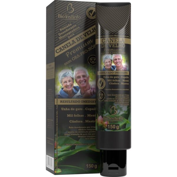 A Pomada Massageadora Canela De Velho C/ Ora-pro-nóbis 150g é uma fórmula exclusiva que combina os benefícios da planta Canela de Velho (Miconia albicans) com as propriedades nutritivas da planta Ora-pro-nóbis (Pereskia aculeata). Essa combinação proporciona uma poderosa pomada massageadora que auxilia no alívio de desconfortos musculares e articulares. A Canela de Velho é reconhecida popularmente por suas propriedades anti-inflamatórias e analgésicas, podendo ser utilizada para aliviar dores e promover o bem-estar físico. Já a Ora-pro-nóbis é rica em nutrientes e pode ajudar a nutrir e revitalizar a pele. Essa pomada massageadora é ideal para ser aplicada em áreas específicas do corpo que necessitam de relaxamento e alívio, proporcionando uma sensação de conforto e bem-estar. Sua textura suave facilita a aplicação e a massagem, contribuindo para uma experiência agradável. Instruções de Uso: Aplicar uma quantidade suficiente da pomada na região desejada e massagear suavemente até completa absorção. Repetir o processo conforme necessário. Evite o contato com os olhos e mucosas. Em caso de irritação, suspender o uso e consultar um médico. Conservação: Armazenar em local fresco e seco, ao abrigo da luz solar direta. Mantenha fora do alcance de crianças e animais domésticos.